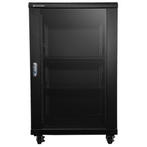 Linkbasic 18U 600 Deep Cabinet 2 Fans & 2 Shelves