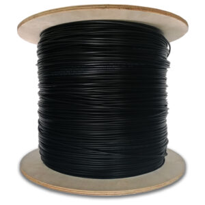 Scoop Fibre Outdoor 2 Core Dual Purpose Drop Cable 1km