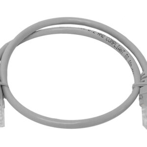 Linkbasic 50cm UTP Cat5e Flylead Grey