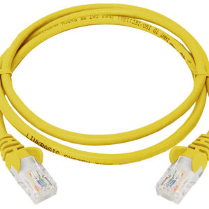 Linkbasic 1 Meter UTP Cat5e Flylead Yellow