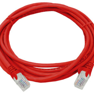 Linkbasic 3 Meter UTP Cat5e Flylead Red