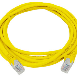 Linkbasic 3 Meter UTP Cat5e Flylead Yellow