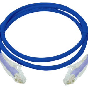 Linkbasic 1 Meter UTP Cat6 Flylead Blue