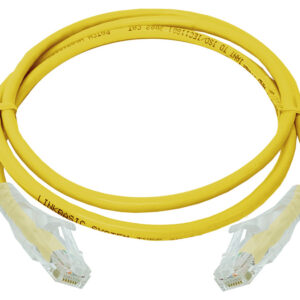 Linkbasic 1 Meter UTP Cat6 Flylead Yellow