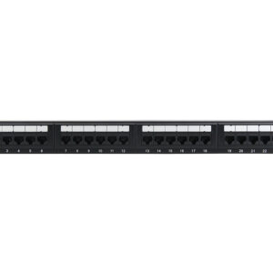 Linkbasic 24 Port Cat5e Rack Mount Patch Panel