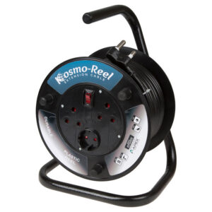 20M 10A Extension Cord on Open Plastic Reel