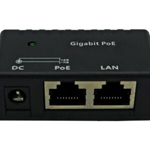 Single Port Gigabit Passive PoE Injector