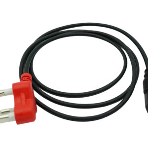 2m IEC Power Cord With Dedicated Plug Top