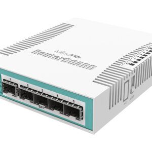 MikroTik Cloud Router Switch 5 Port SFP 1 PoE SFP Combo Port | CRS106-1C-5S
