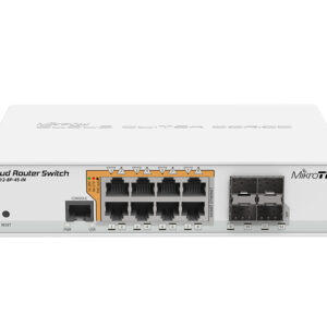 MikroTik Cloud Router Switch 8 Port Gigabit PoE 4SFP | CRS112-8P-4S-IN