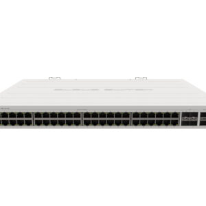 MikroTik Cloud Router Switch 48 Gigabit Ports 4 SFP+ 2 QSFP+ | CRS354-48G-4S+2Q+RM