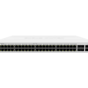 MikroTik Cloud Router Switch 48 Port Gigabit PoE 4 SFP+ 2 QSFP+ 700W | CRS354-48P-4S+2Q+RM