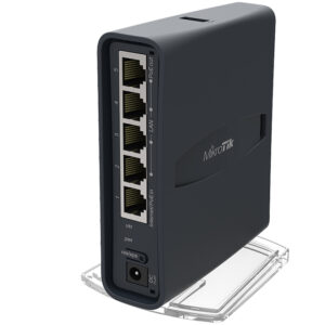 MikroTik hAP ac Lite Tower Dual Band 5 Port Ethernet WiFi Router | RB952Ui-5ac2nD-TC