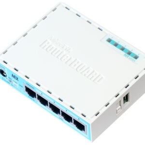 MikroTik hEX 5 Port Gigabit Desktop Router | RB750Gr3
