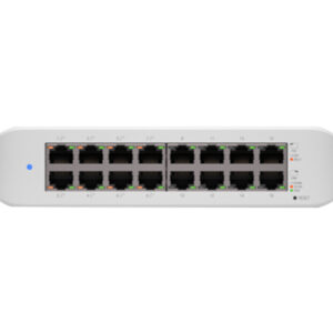 Ubiquiti 16 Port Gigabit 45W 8PoE UniFi Switch | USW-LITE-16-PoE